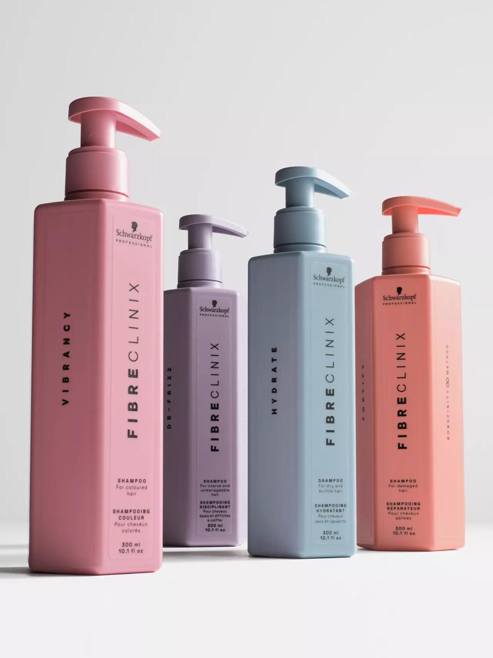 Fibre Clinix shampoo range