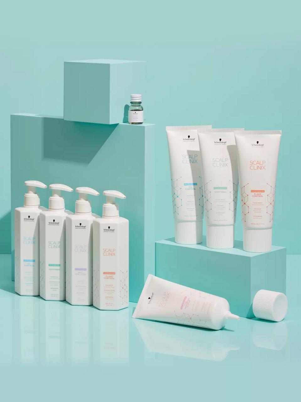 Scalp Clinix shampoo and treatment range
