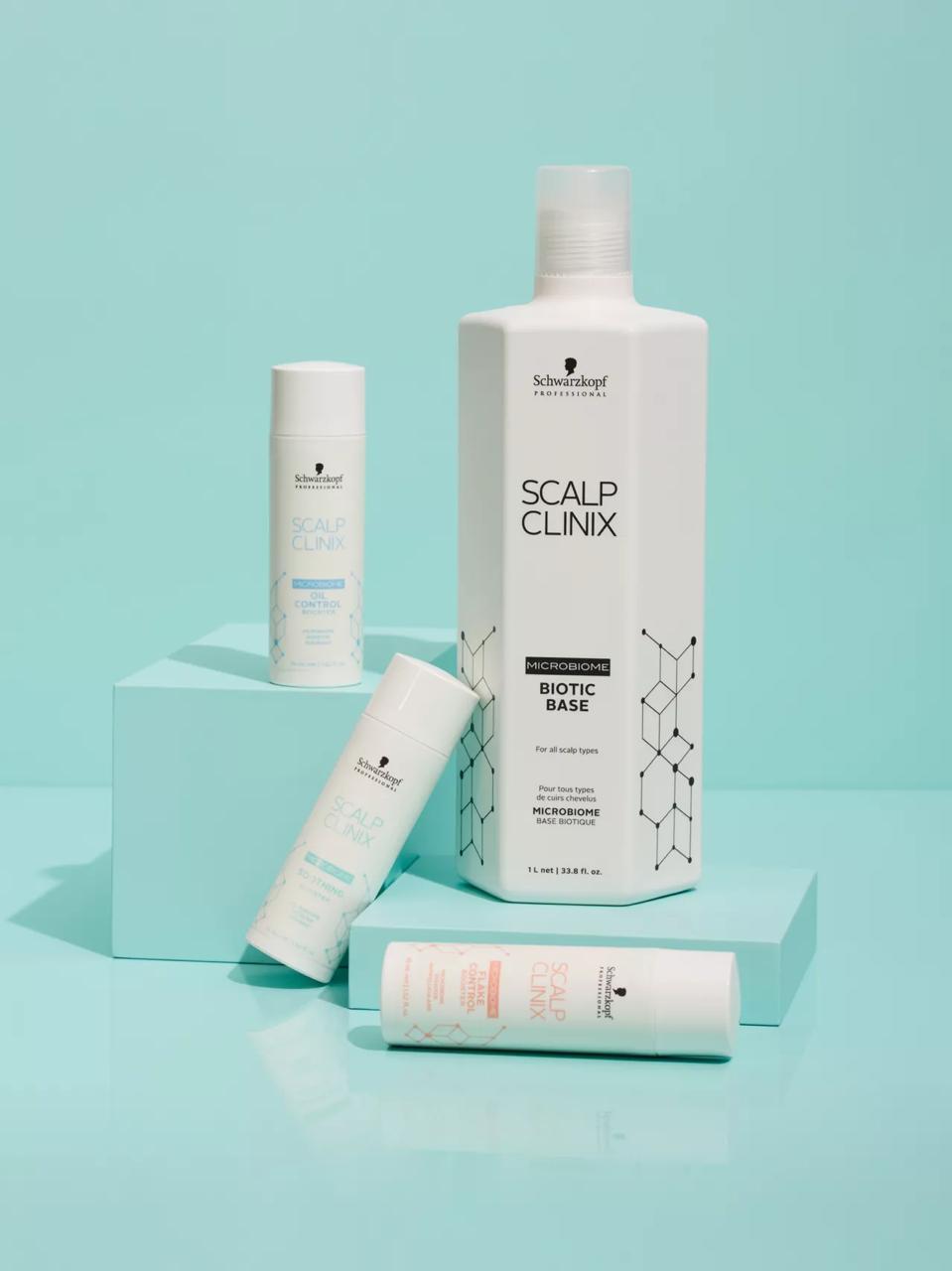 Scalp Clinix Biotic Base and booster range